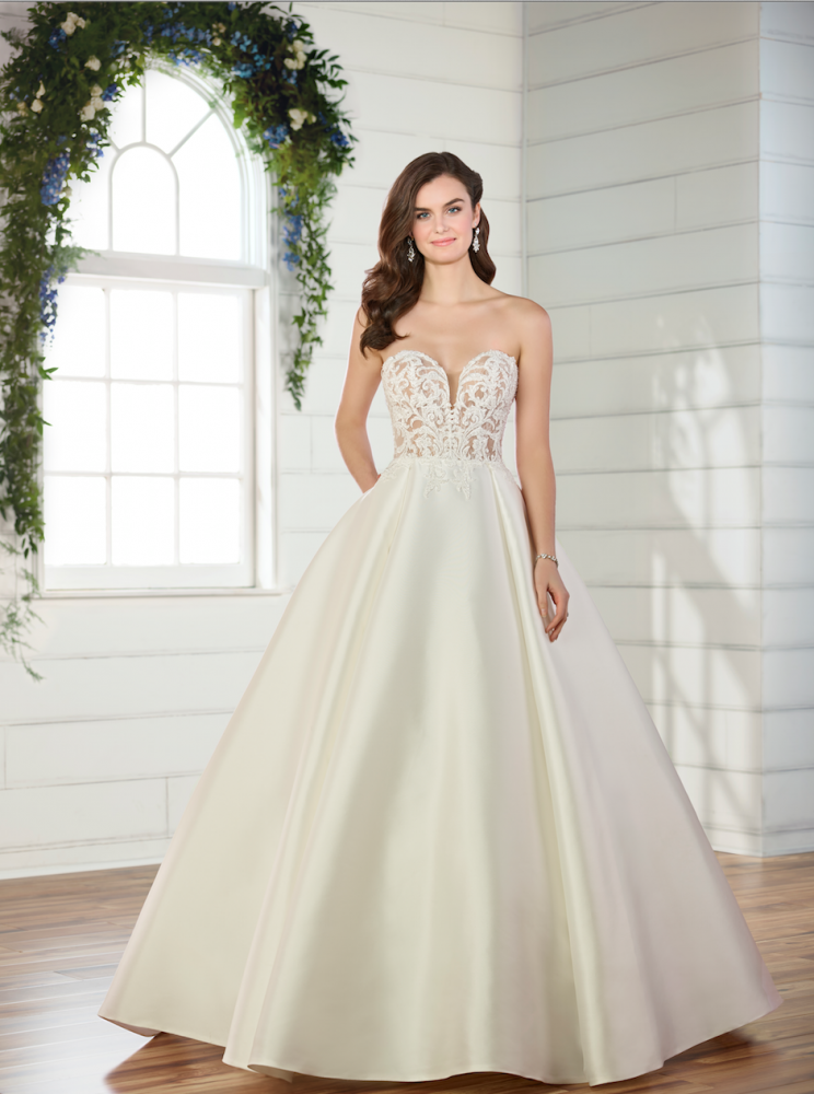 Strapless Ball Gown Wedding Dress Kleinfeld Bridal 8923