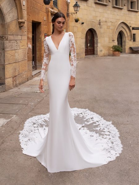 elegant long wedding dresses