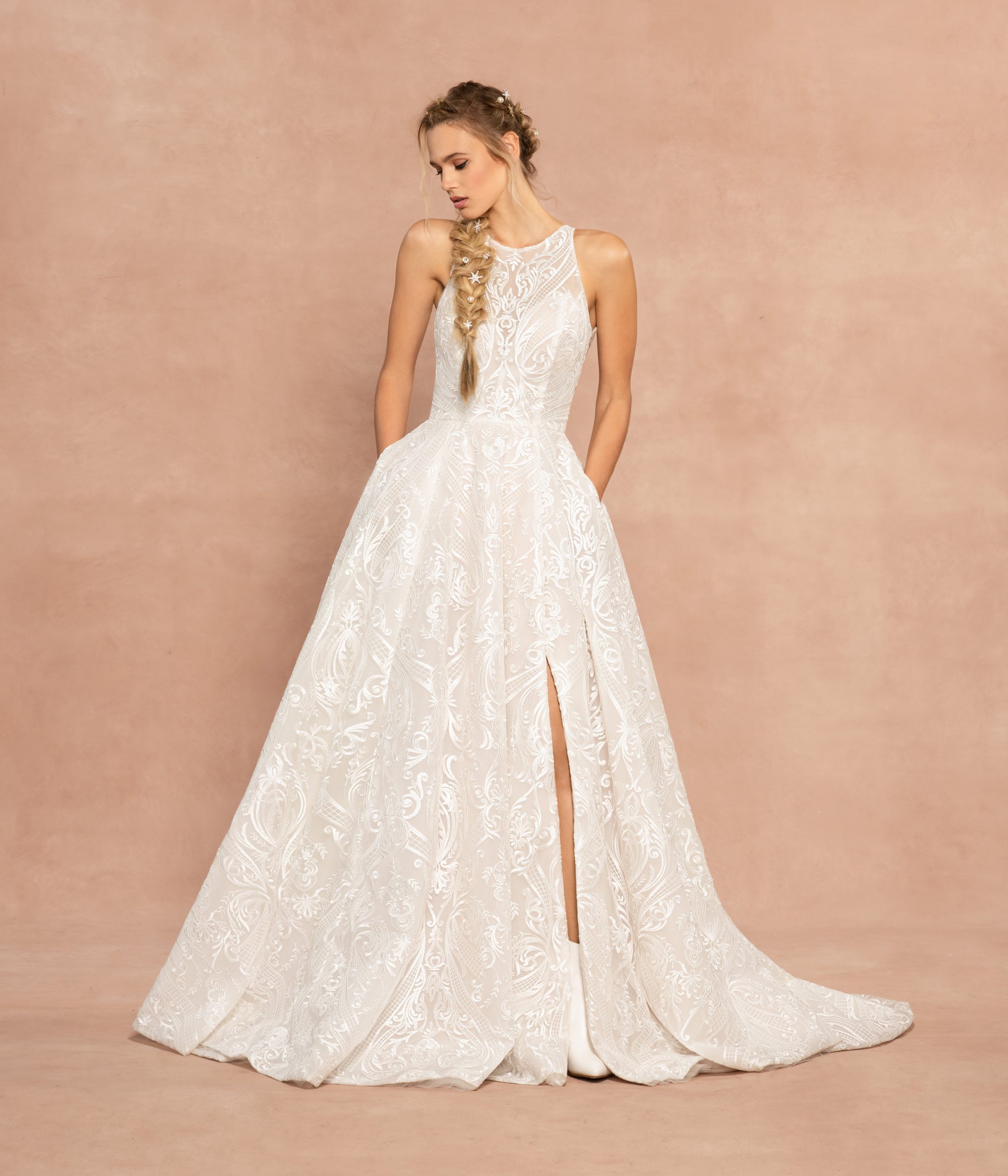 plus size bridal gown designers