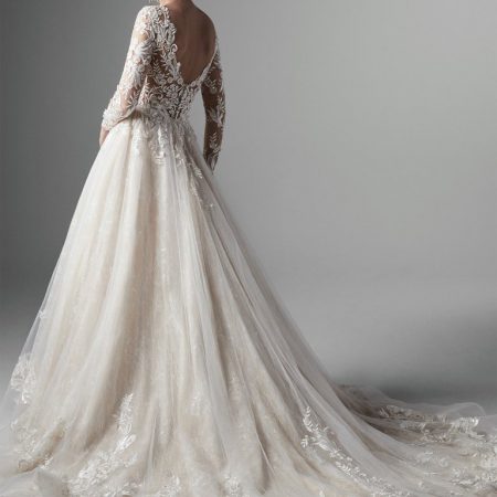Long Sleeve Lace Ball Gown Wedding Dress | Kleinfeld Bridal