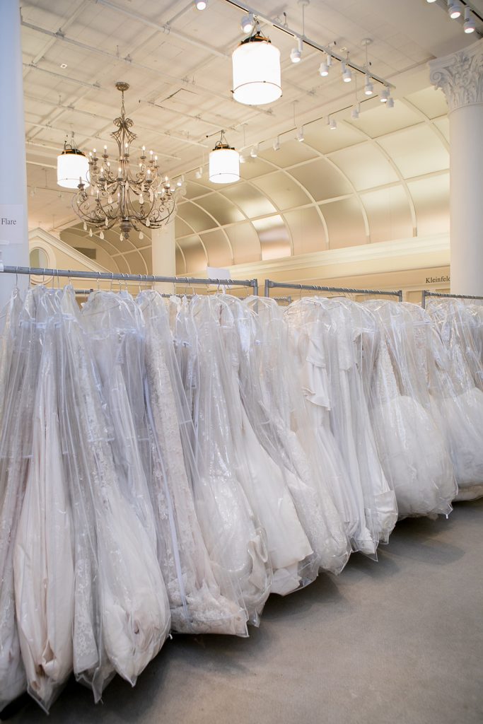 kleinfeld sample sale 2021