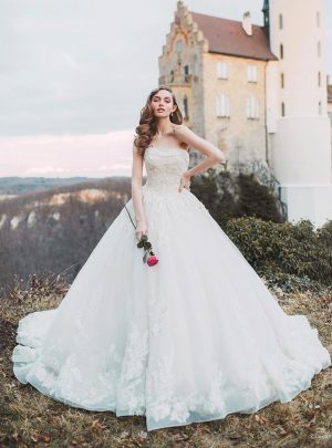 LOVE by Pnina Tornai for Kleinfeld 15010 Wedding Dress