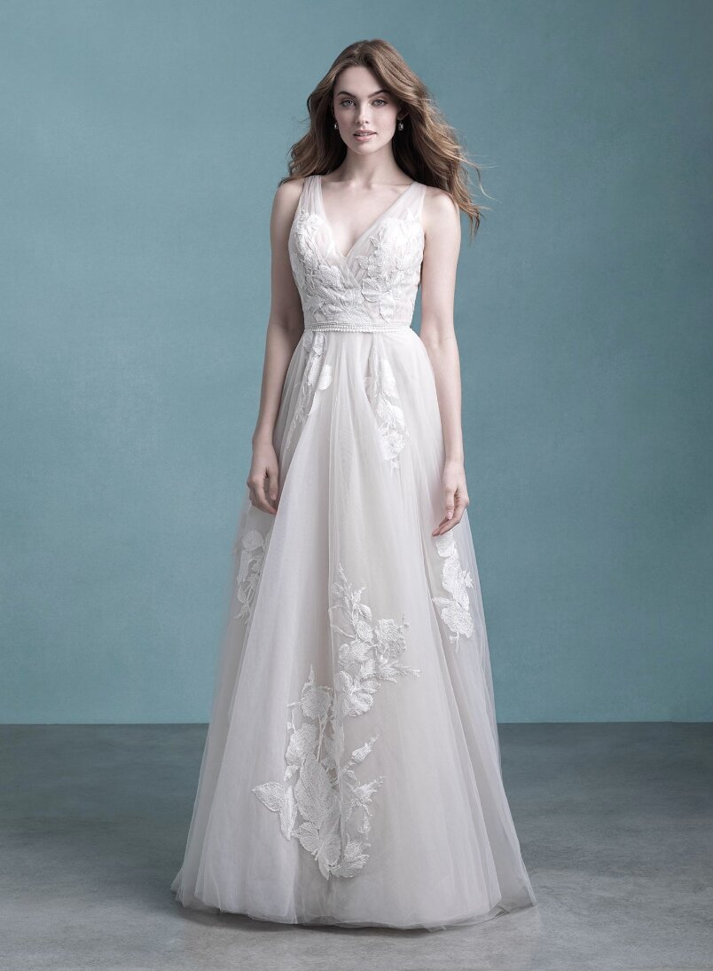 allure bridal a line