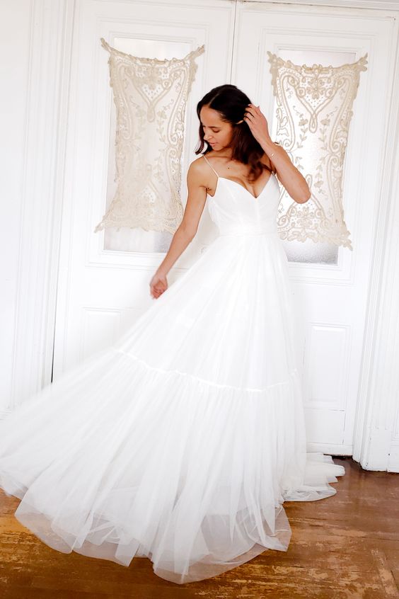 nouvelle wedding dress