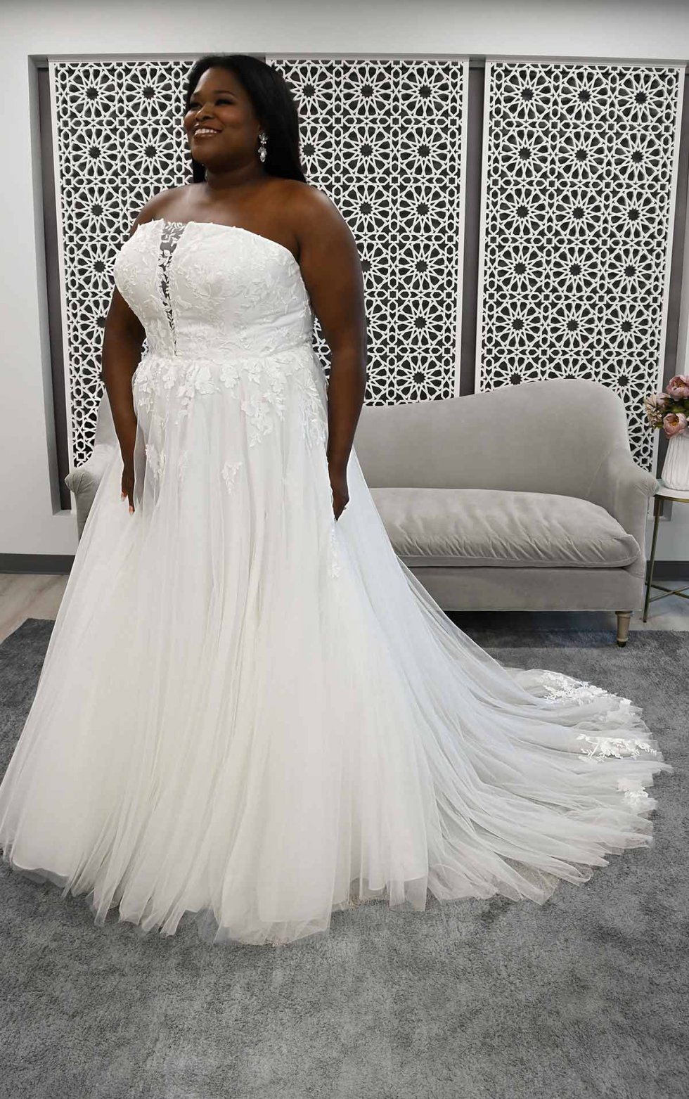 plus size wedding stores near me