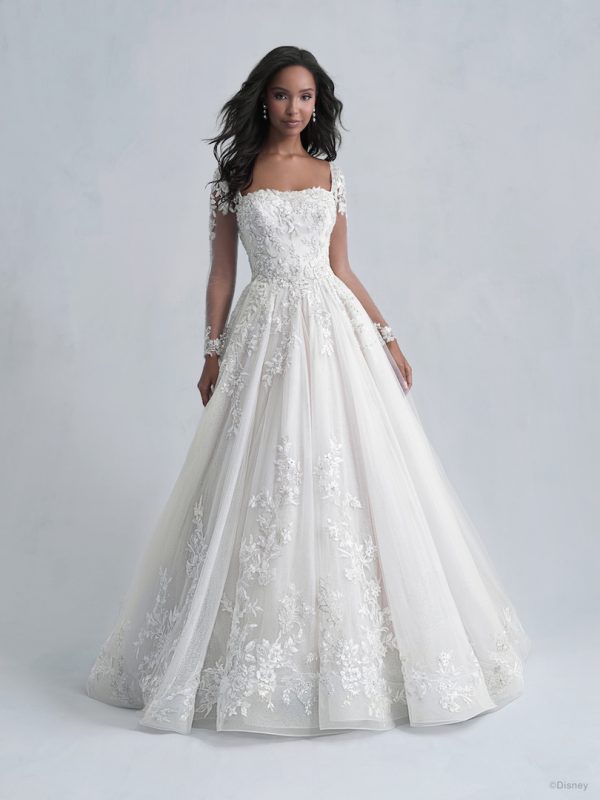 white princess wedding dresses with diamonds