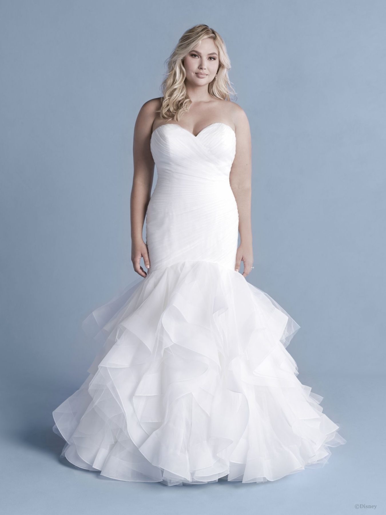 Great A Line Ruffle Wedding Dress  Check it out now 