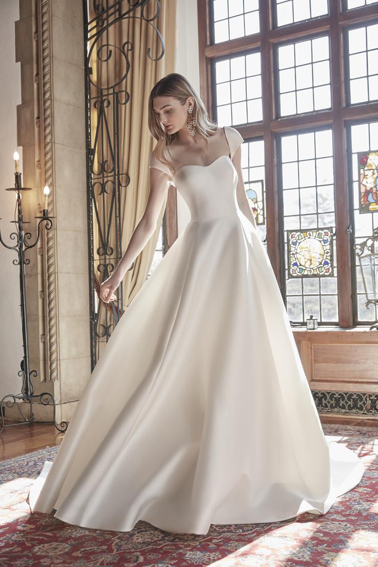 Vizcaya 89135 Cap Sleeves Ball Gown Dress | PromHeadquarters.com