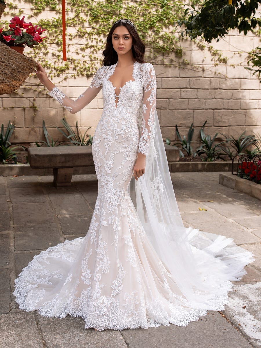 Elegant Mermaid Sweetheart Wedding Dresses 6291