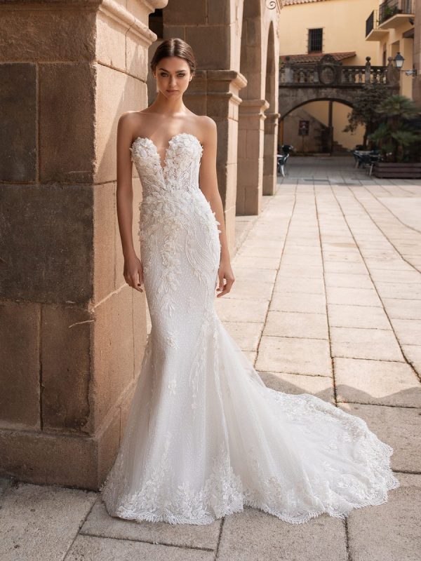 Mermaid Style Wedding Dress 2 In 1, Bridal Gown ,Dresses For