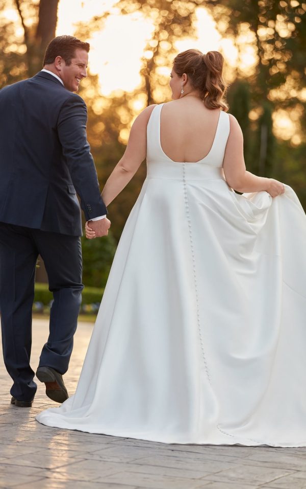 simple gown for marriage