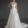 Strapless Sparkle A-line Wedding Dress by Love by Pnina Tornai - Image 1