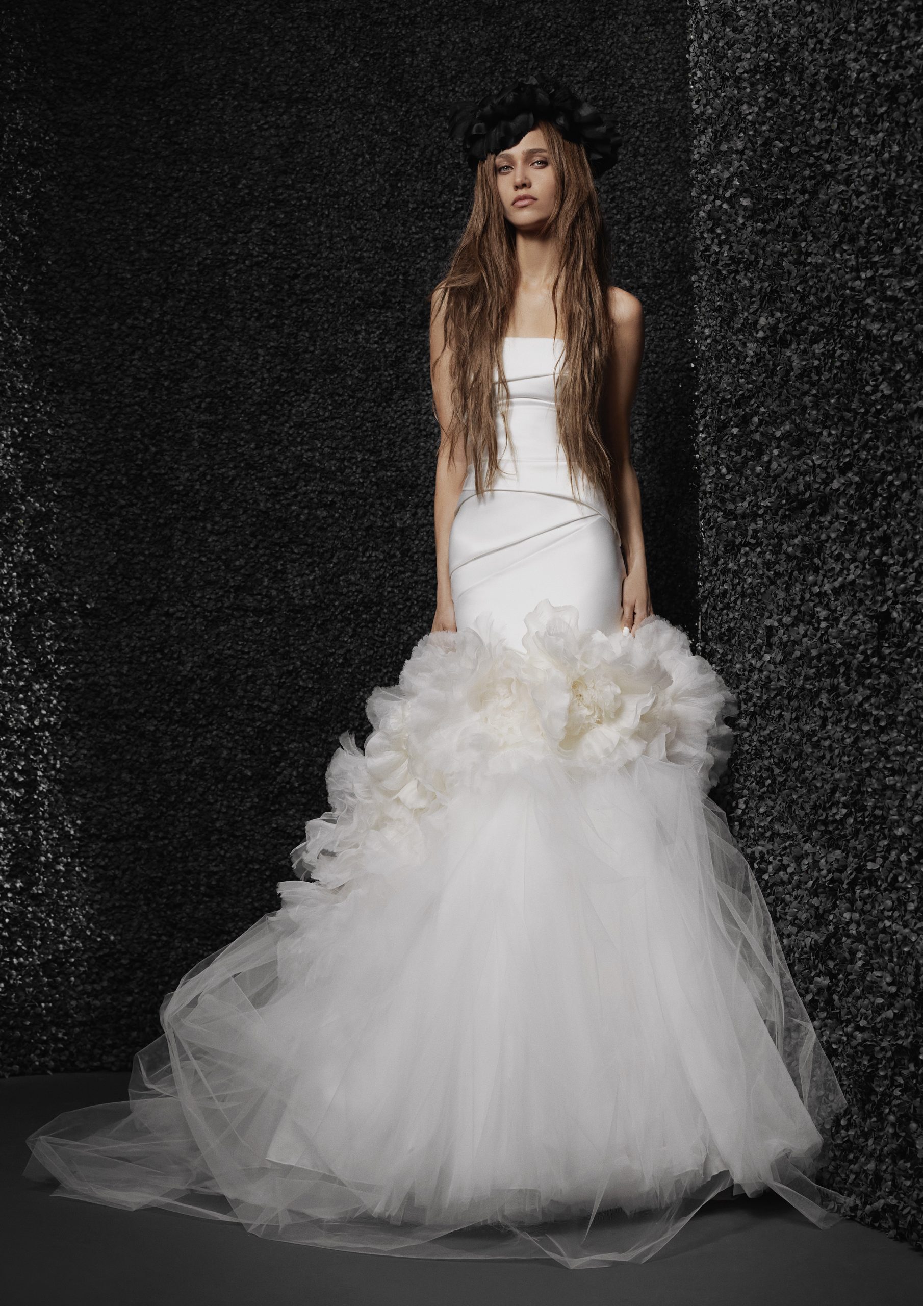 vera wang tulle dress