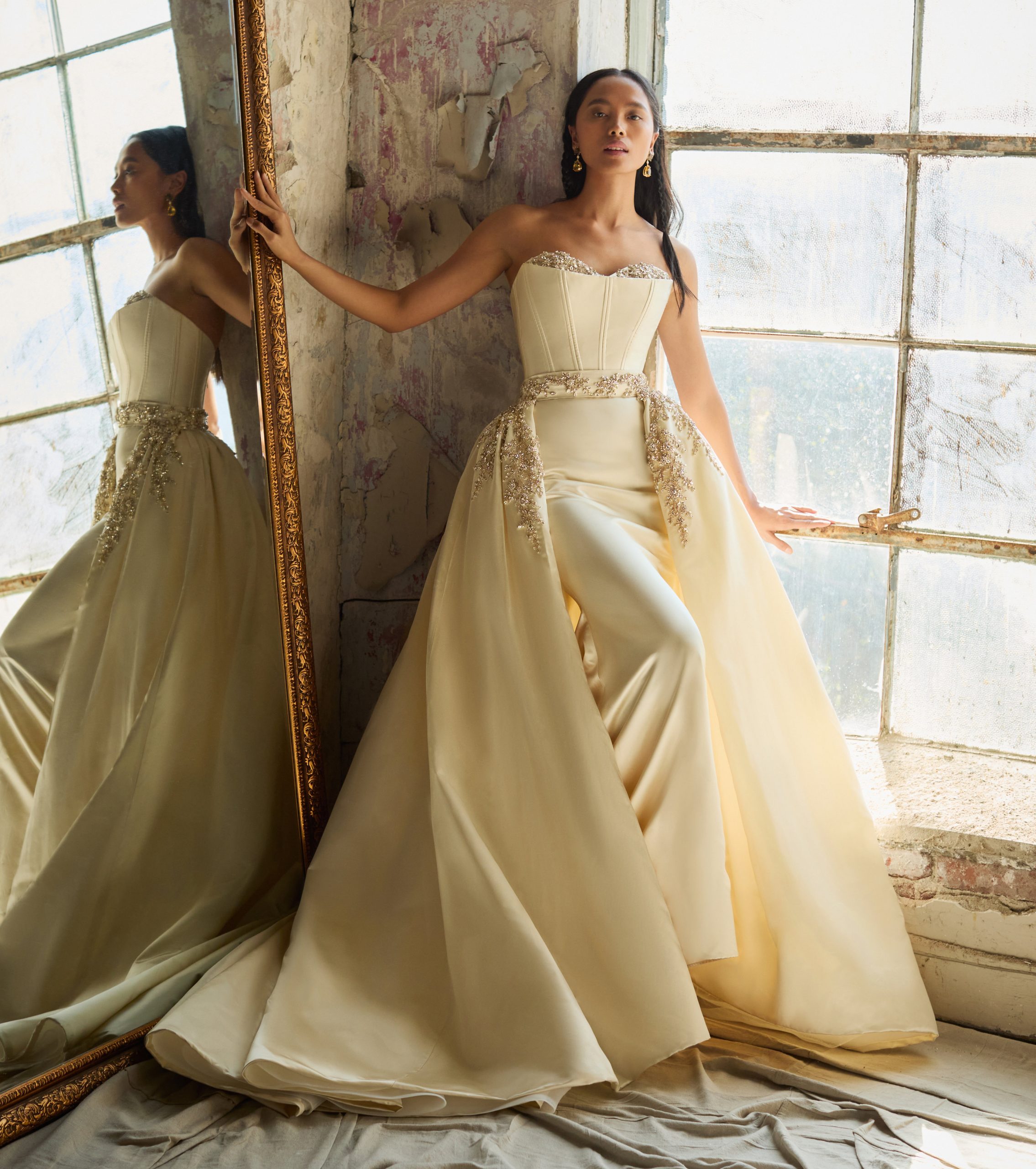 Bridesmaids Satin Dress Silk Dress Fit and Flare Bridesmaid Dress