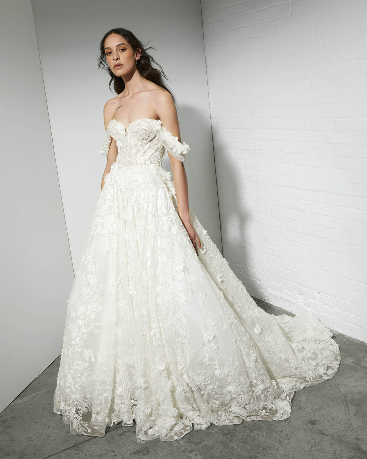 Strapless Ballgown Wedding Dress With Back Detail