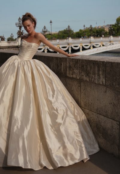 Simone Flowy Lace Wedding Dress