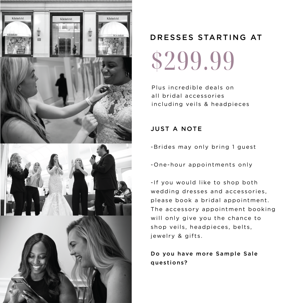 Kleinfeld Sample Sale Kleinfeld Bridal