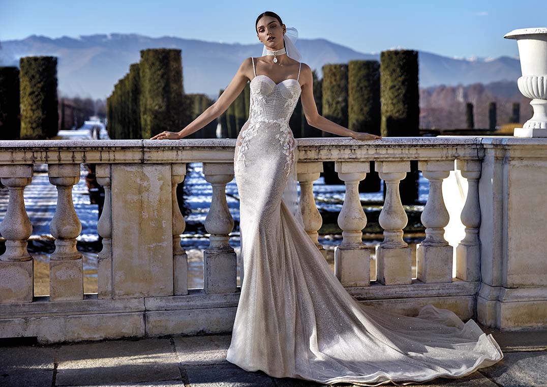 Sleeve wedding dress plus size - Larger size bridal gowns- Leah S