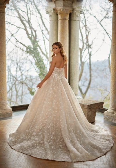 Romantic Strapless Ball Gown by Randy Fenoli - Image 2