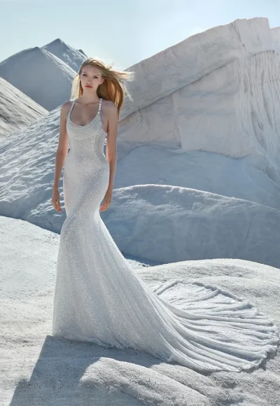 Aethra Wedding Dress - Wedding Atelier NYC Pronovias - New York City Bridal  Boutique