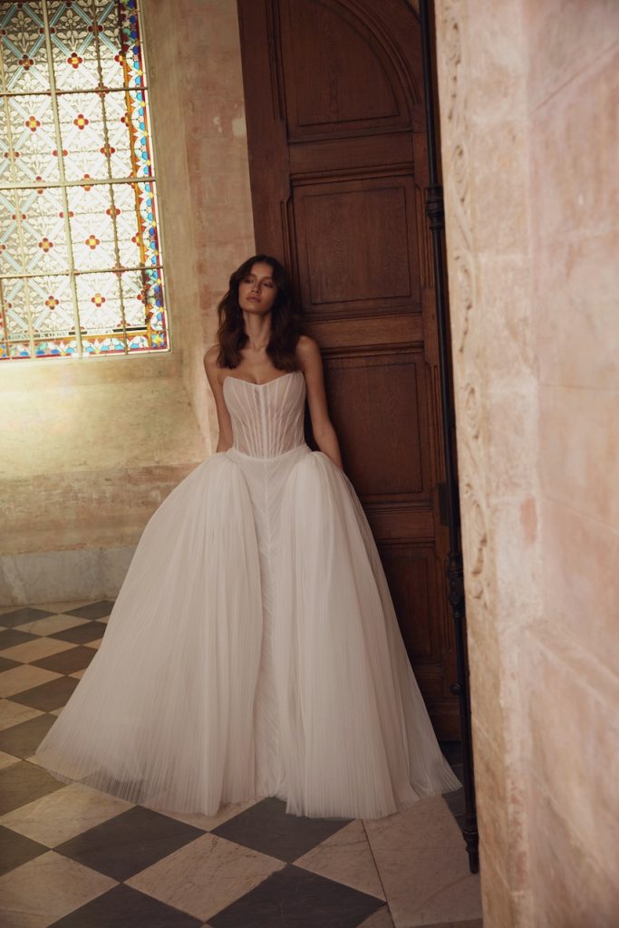 Ethereal Tulle Corset Ball Gown Kleinfeld Bridal