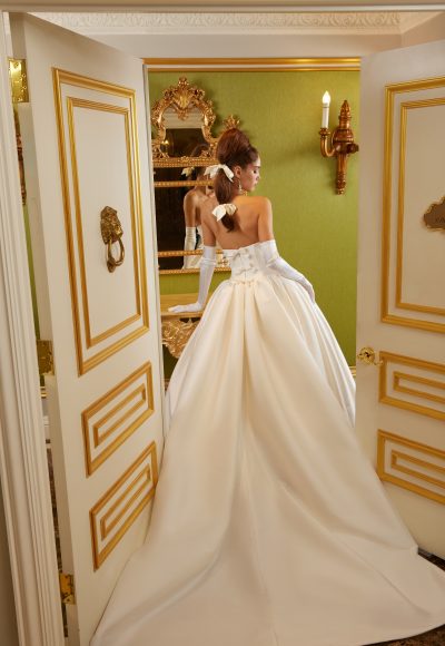 Timeless Drop-Waist Ball Gown With Bows by Sareh Nouri - Image 2