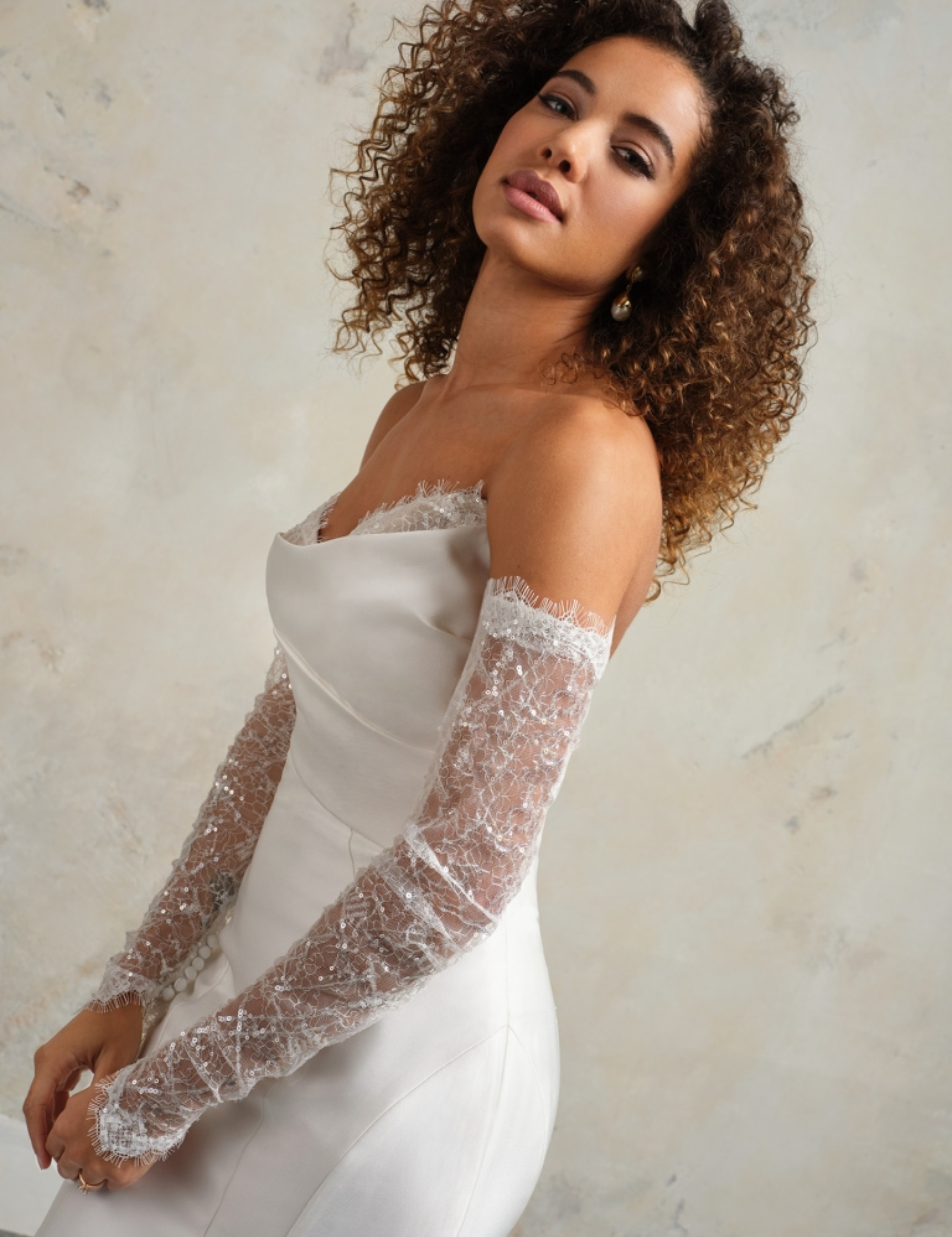 Detachable Lace Long Sleeves by Maggie Sottero - Image 2