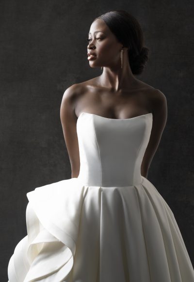 Chic And Unique Architectural Ball Gown by Allure Bridals - Image 2