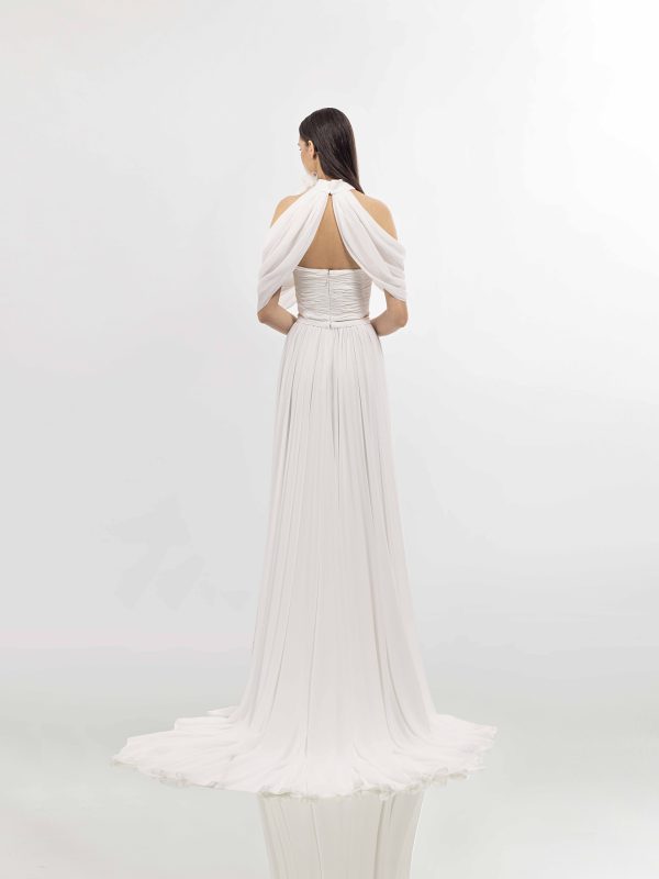 Ethereal And Chic A-Line Wedding Dress With Choker by Tony Ward - Image 2