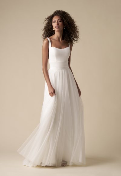 Detachable Tulle A-Line Overskirt by The Kleinfeld Collection