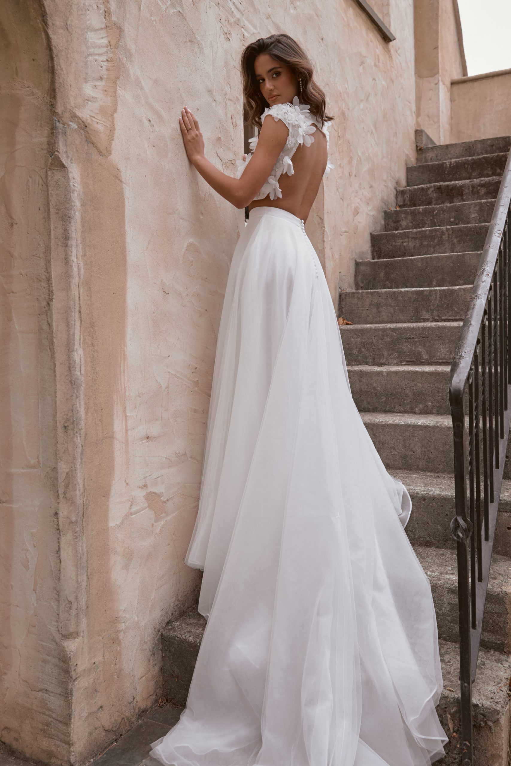 Simple And Ethereal A-Line Skirt by Anna Campbell - Image 2