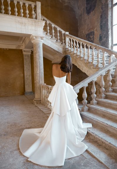 Chic And Unique Silk Two-Piece Ball Gown by Alon Livné - Image 2